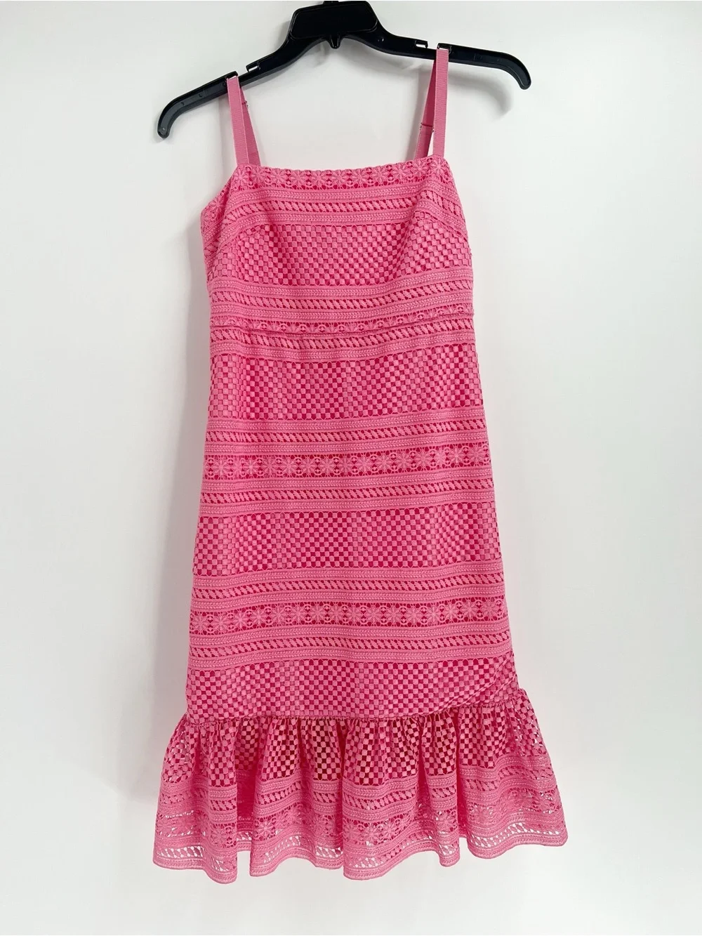 J.Crew Lace Eyelet Midi Dress Size 6